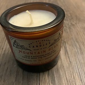 Mountain Peak Candle